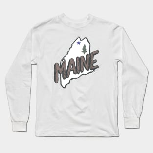 Maine 03 Long Sleeve T-Shirt